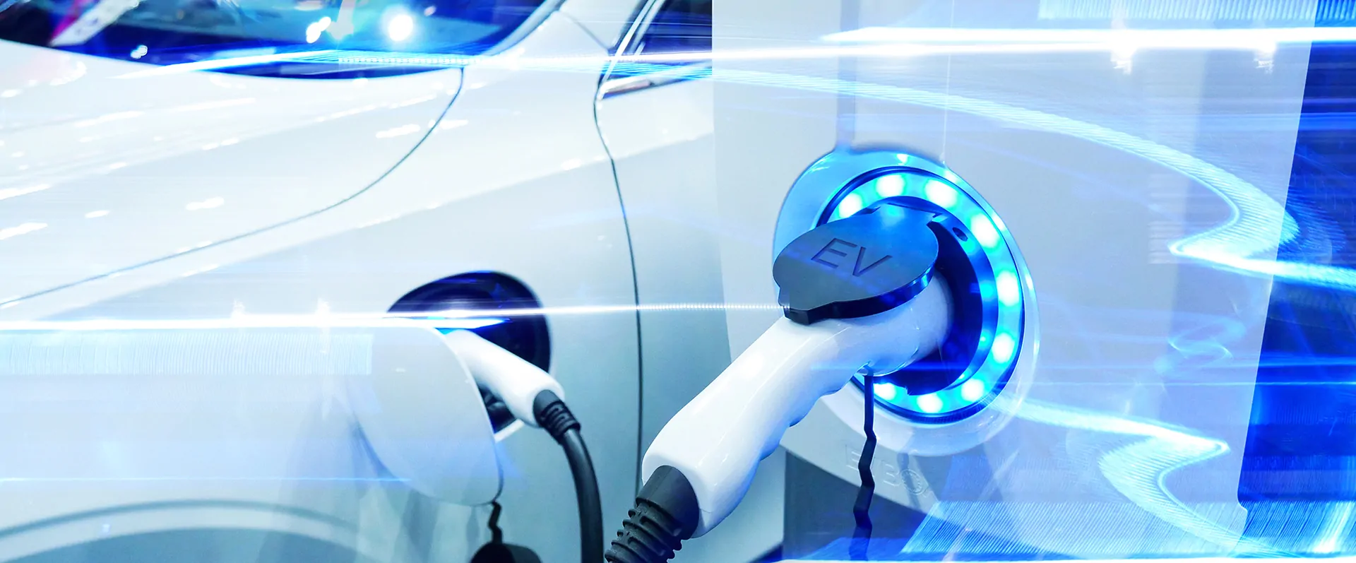 EV fast charging illustration